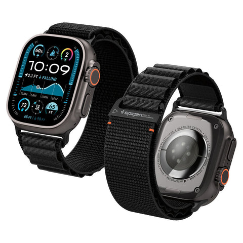 Spigen Apple Watch 49mm 46mm 45mm 44mm 42mm WBF1 Band (Black)