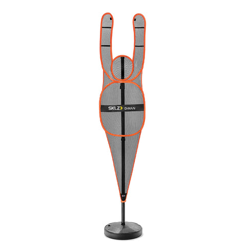 SKLZ D-Man Basketball Defensive Mannequin Sports Training Aid Portable Orange