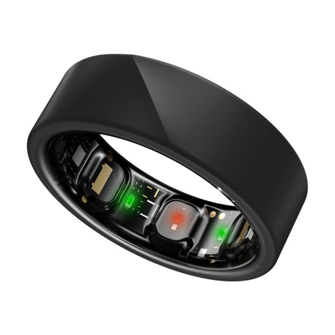 Luna Smart Ring Gen 2 Health Sleep Tracker Titanium Size 06 Lunar Black