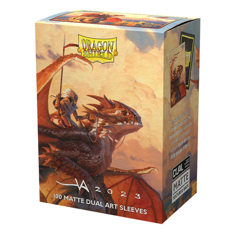 Arcane Tinmen Dragon Shield 100ct MATTE Dual Art The Adameer Sleeves