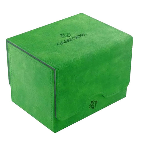 Gamegenic Sidekick Holds 100 Sleeves Convertible Deck Box Green Cards