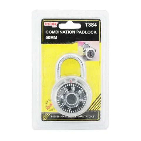 Legion Combination Padlock Lock 50mm