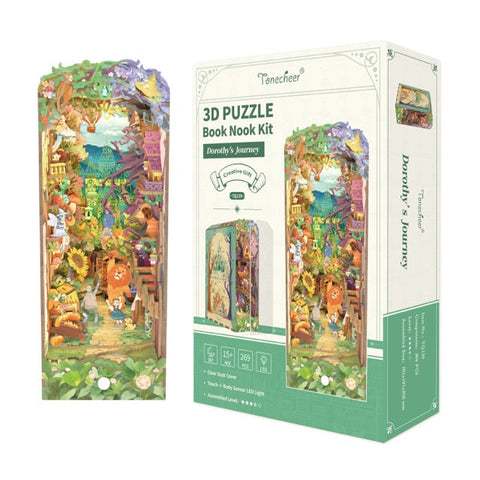 Tonecheer Dorothy's Journey Book Nook Kit