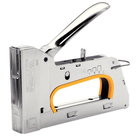 Rapid R33e Professional Staple Gun Tacker for Finewire Staples 13/6-14 Steel Easy to Squeeze