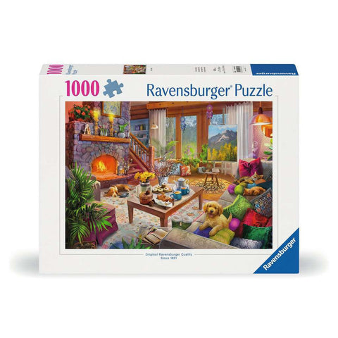 Ravensburger 1000pc Cozy Cabin Puzzle