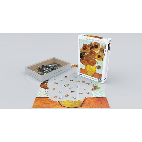 1000pc Van Gogh Twelve Sunflowers