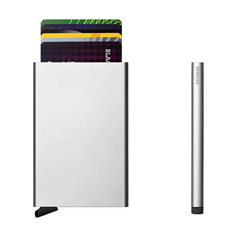 Secrid Cardprotector Compact RFID Aluminium Cards Wallet Silver