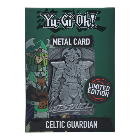 Fanattik Yu-Gi-Oh! Limited Edition Celtic Guardian Metal Card