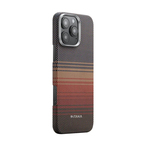 PITAKA Aramid Fibre Ultra-Slim Case for iPhone 16 Pro Max (Sunset)