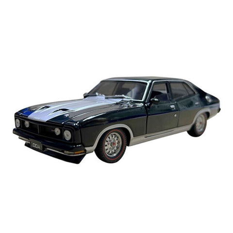 DDA 1:32 Scale Ford XB GT Falcon Black With Silver Stripe Vehicle Model
