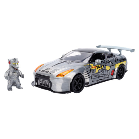Jada 1:24 Scale Godzilla 2009 Nissan GT-R R35 Ben Sopra Diecast Vehicle
