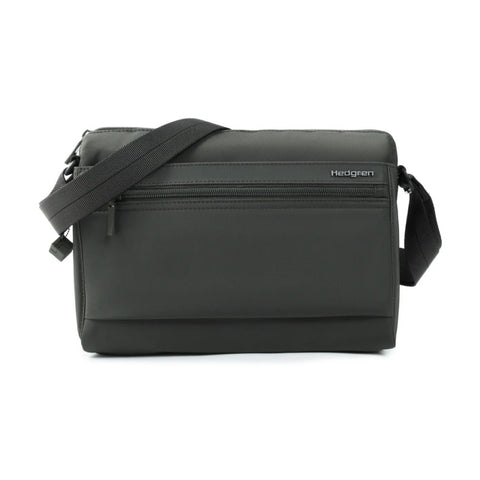 Hedgren EYE Medium Shoulder Bag RFID Nylon 5.7L Padded Pocket Black Ink