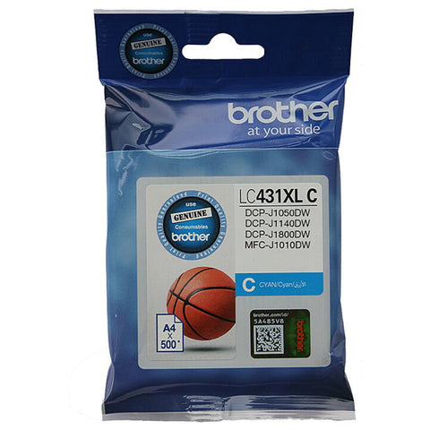 Brother LC431XL Cyan Ink Cartridge LC-431XLC