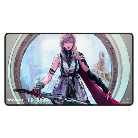 ULTRA PRO Magic MTG Final Fantasy Black Stitched Playmat Premium W
