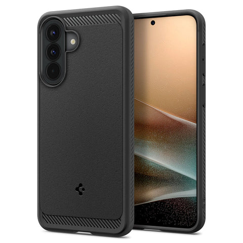 Spigen Samsung Galaxy A57 5G Rugged Armor Case (Black)