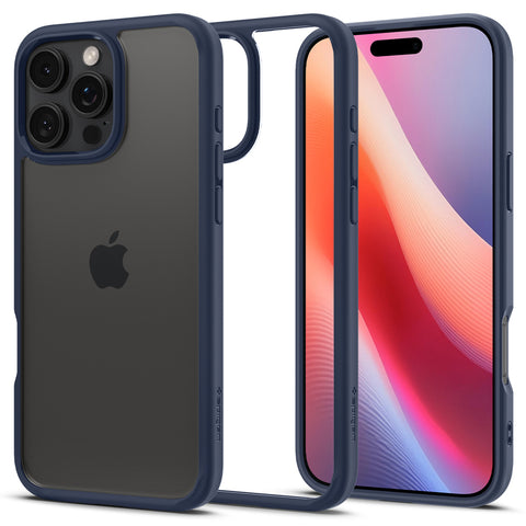 Spigen Apple iPhone 16 Pro Max Ultra Hybrid Case - Navy Blue