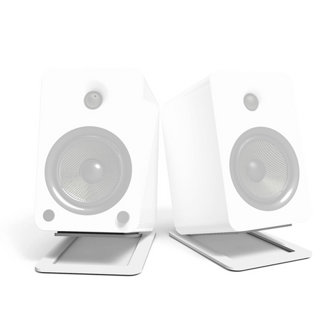Kanto S6 Angled Desktop Speaker Stands Pair (White)