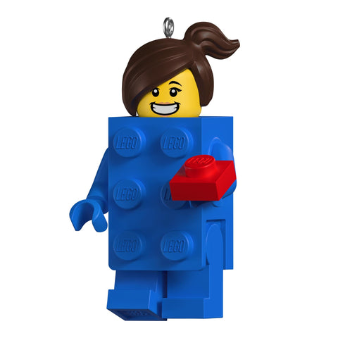 LEGO(R) Minifigure, Brick Suit Girl - 2025 Hallmark Keepsake Christmas Ornament