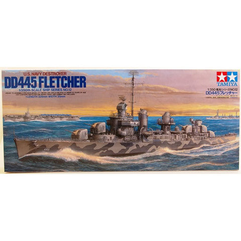 Tamiya 1/350 DD445 Fletcher Class Destroyer