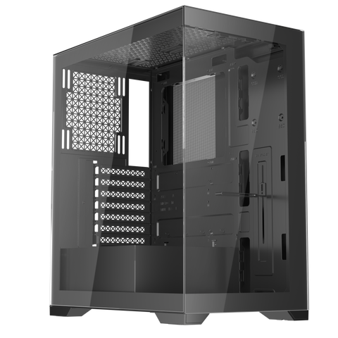 1st Player MI7 ATX M-ATX Mini-ITX PC Gaming Case (Black)