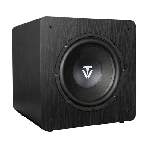 Tonewinner SW-D2000 12 Inch 400W Stereo Subwoofer Black
