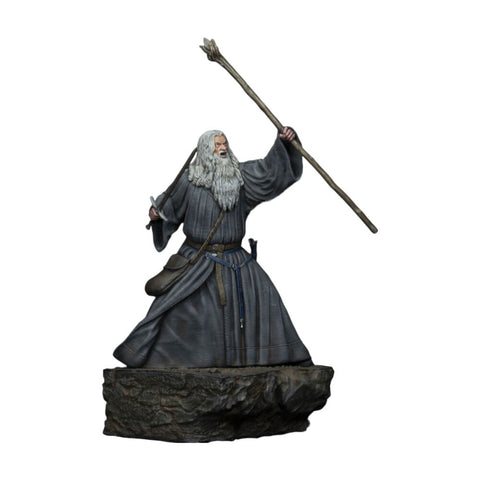 Lord Of The Rings Gandalf In Moria 7'' Statue Action Figure Toy