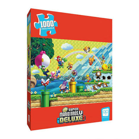The Op Super Mario Chaos & Fun 1000pc Jigsaw Puzzle