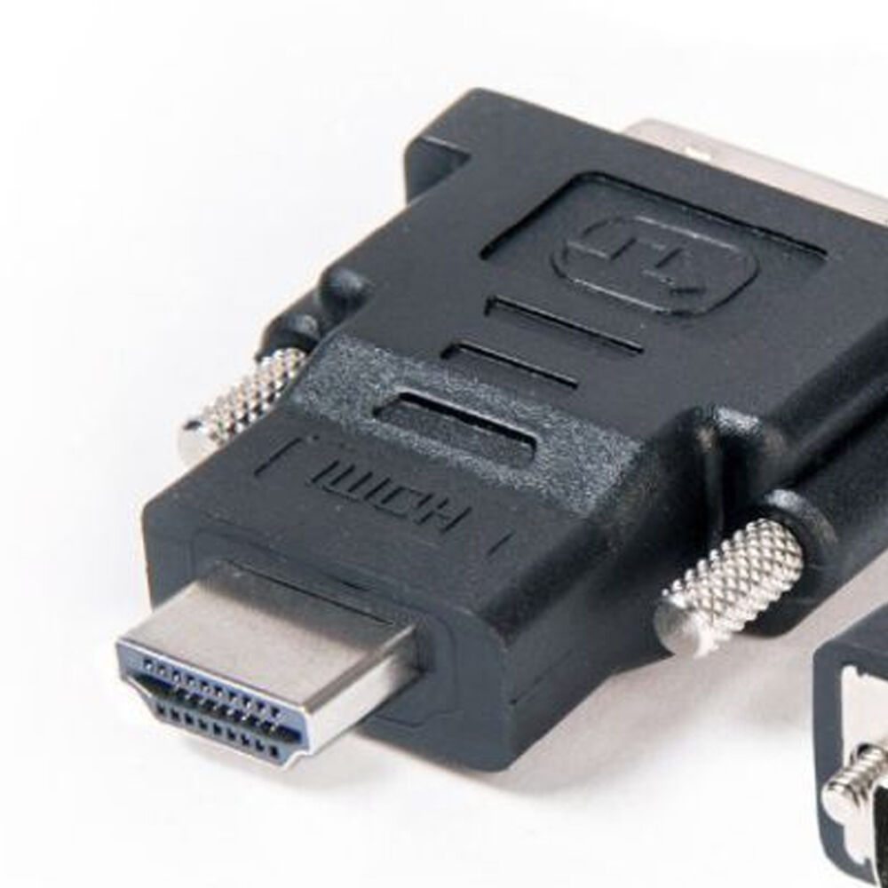 Connect Cable Male DVI-D to HDMI 1080p Full HD Adapter Connector ...