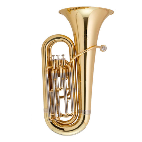 John Packer JP078 Bb Tuba Musical Instrument Yellow brass bell - Brass Lacquer