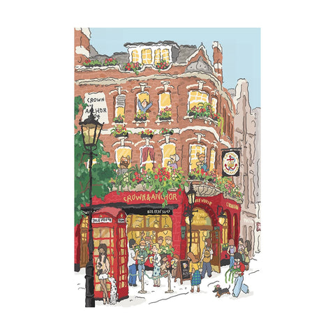 Robotime 1000-Pieces Welcome to Covent Garden Puzzle