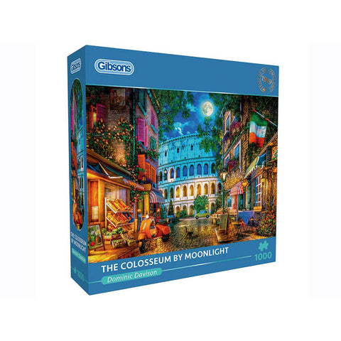 Gibsons 1000pc Colosseum By Moonlight Puzzle