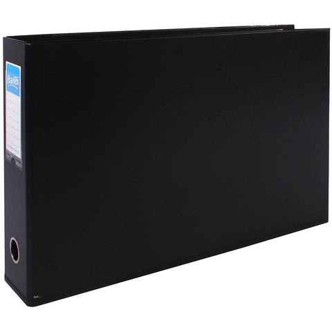 Bantex Lever Arch File Folder Landscape 65mm A3 Black