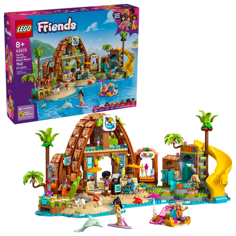 LEGO 42673 Family Vacation Beach Resort - Friends