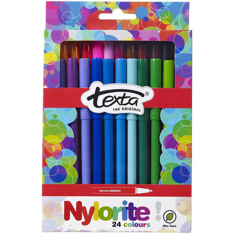 Texta Nylorite Colouring Markers [Box 24]