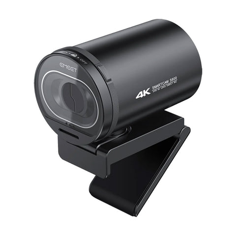 eMeet S600 4K Streaming Gaming Computer PC Webcam with Advanced TOF Autofocus