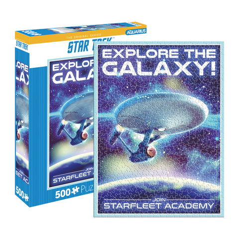 Aquarius 500pc Star Trek Travel 35x48cm Jigsaw Puzzle Kids Family Game 14y+