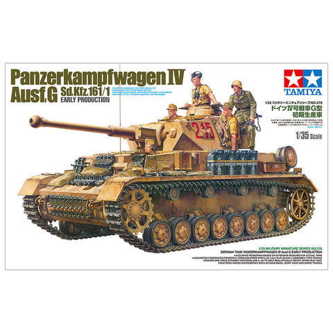 Tamiya 1/35 German Tank Panzerkampfwagen IV Ausf.G (Early Production)