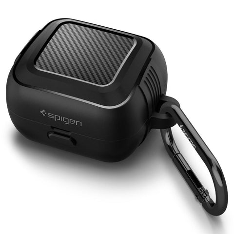 Spigen Sony LinkBuds WF-L900 Rugged Armor Case (Black)