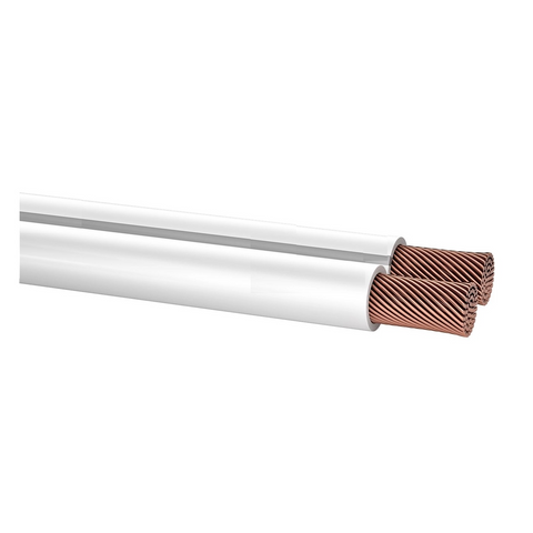 Goobay Speaker Cable 2x0.75mm² - White