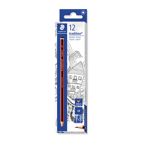 Staedtler Traditional 110-4B Pencil [Box of 12]