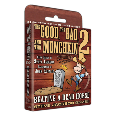Steve Jackson Games Munchkin Good Bad & The Munchkin 2 Beating a Dead Horse Board Game