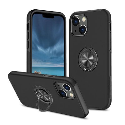 Redefine Magnetic Ring Holder Case for iPhone 14 Plus (Black)