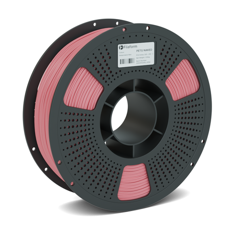 Filaform Naked PETG Matte 3D Printer Filament 1.75mm 1kg (Watermelon Red)