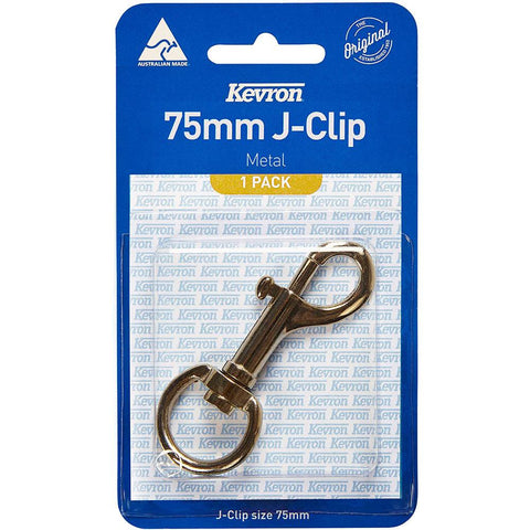 Kevron Al1057 Metal J-Clip 75mm
