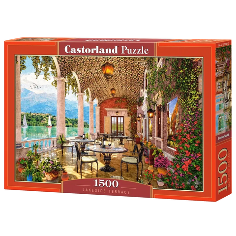 Castorland 1500-Pieces Lakeside Terrace Puzzle