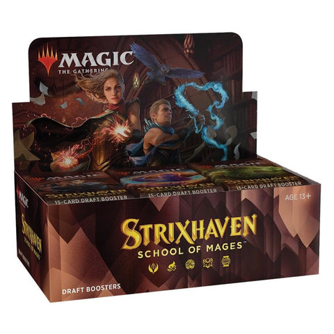 Wizards Of The Coast Magic Strixhaven School of Mages Draft Booster Box MTG