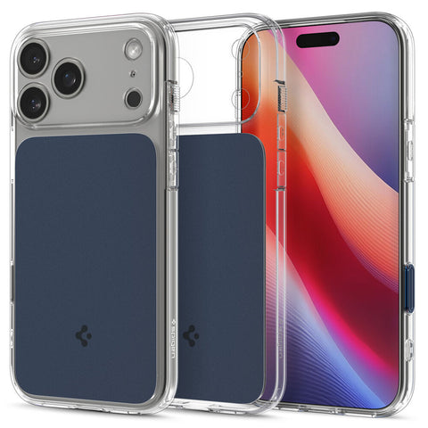 Spigen Apple iPhone 17 Pro Ultra Hybrid T Camera Control Button Cover (MagFit) Case (Blue)