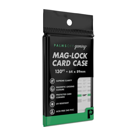 Palms Off Gaming 130pt Mag-Lock Card Case