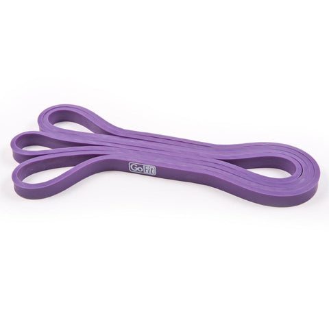 GoFit Hdr 203cm 20-35lbs/9-16kg Workout/Training Exercise Resistance Band Purple