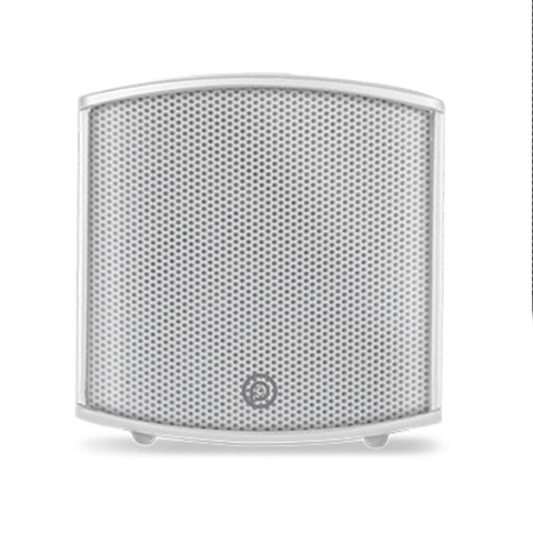 Pure Acoustics 10cm 100W Mountable Cube Satellite Speaker (White)